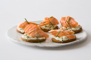 Salmon Bites Old London